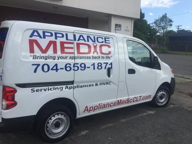 Service vehicle for Appliance Medic CLT